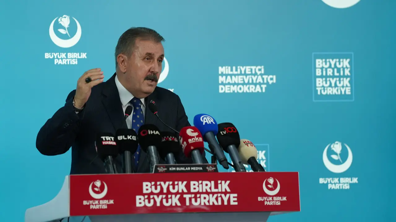Sayın Destici: Ankara'nın güvenliği Hatay'dan değil, Şam'dan başlar!