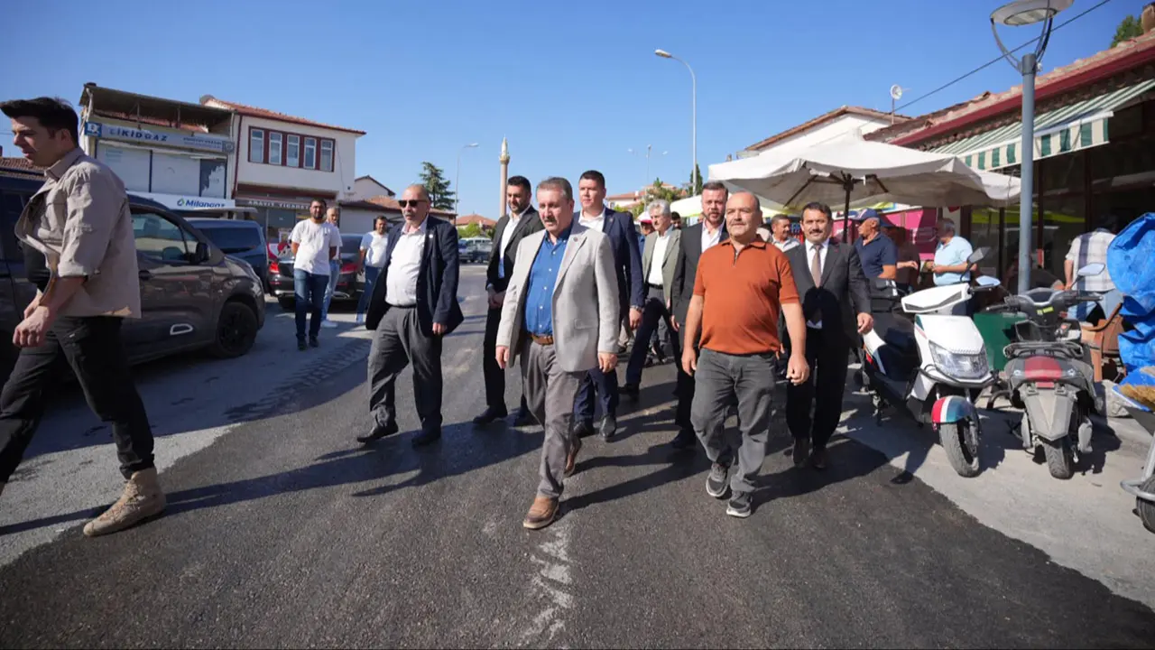 Sayın Destici, Günyüzü'nde üreticilerimizle bir araya geldi