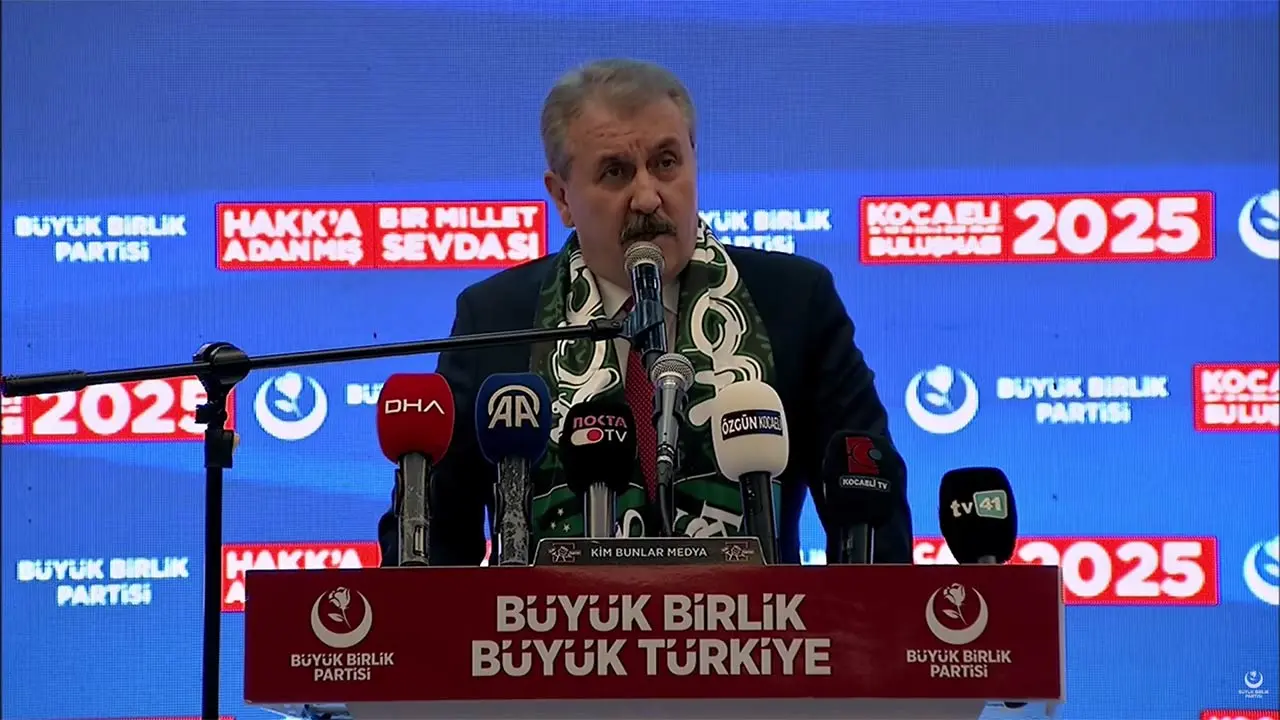 Genel Başkanımız Sayın Mustafa Destici, ''Kocaeli Teşkilat Buluşması”nda konuştu