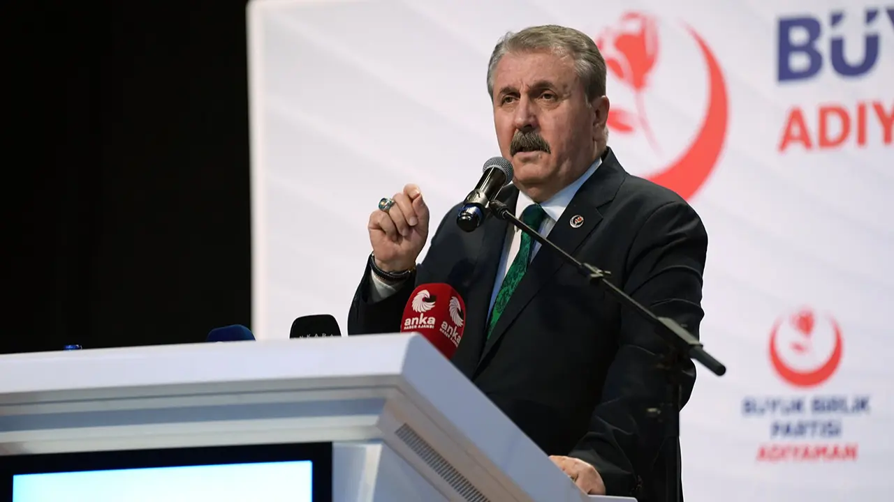 Genel Başkanımız Sayın Mustafa Destici, Adıyaman Kongremizde hitap etti